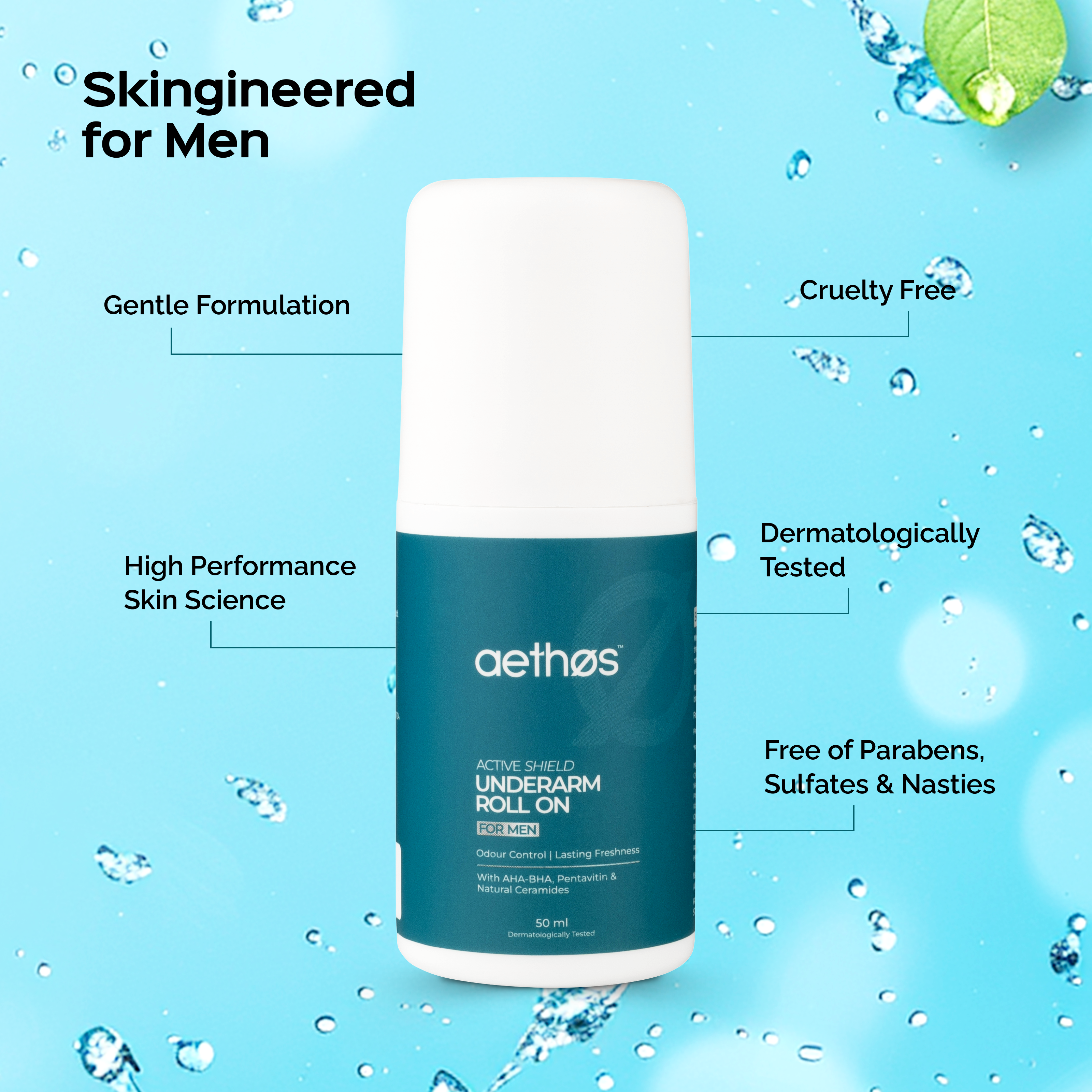 Aethos Active Shield Underarm Roll On