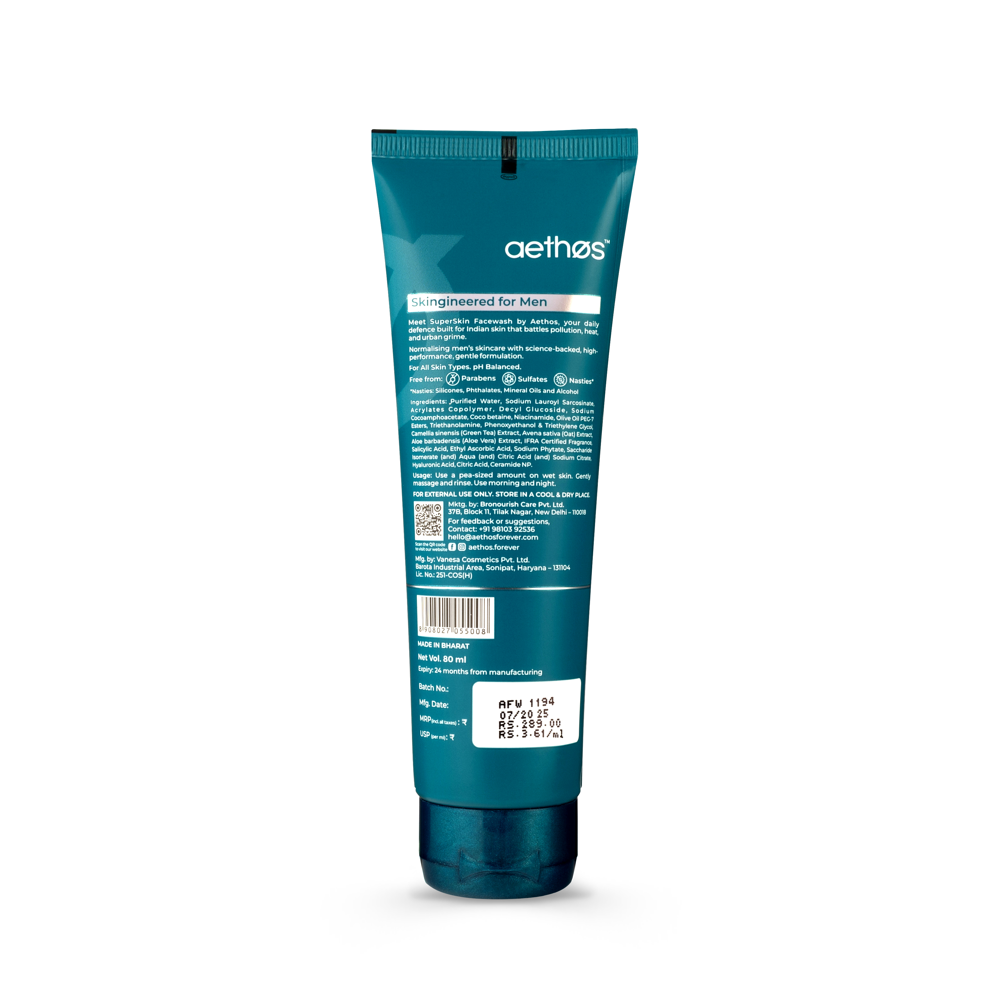 Aethos Superskin Facewash