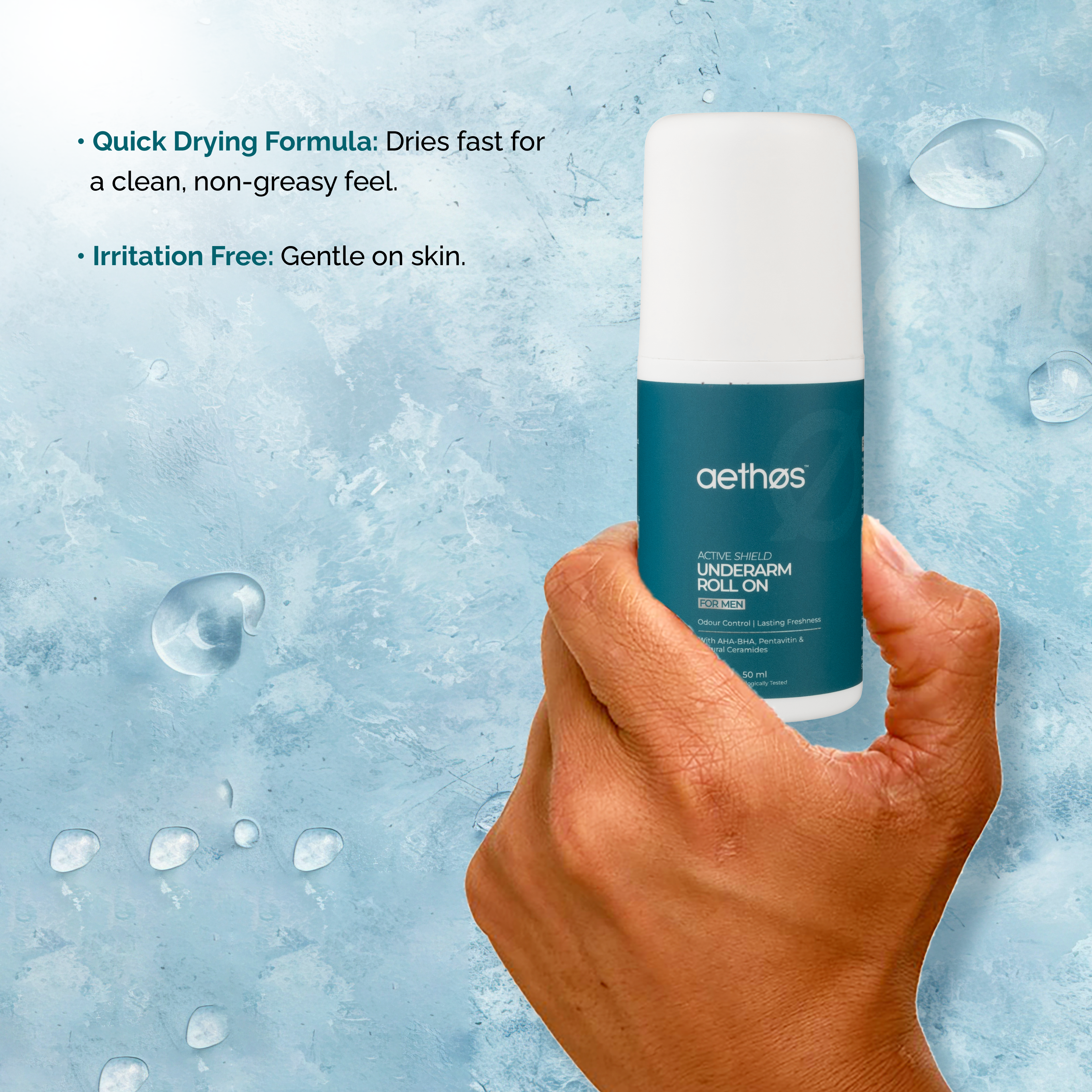 Aethos Active Shield Underarm Roll On