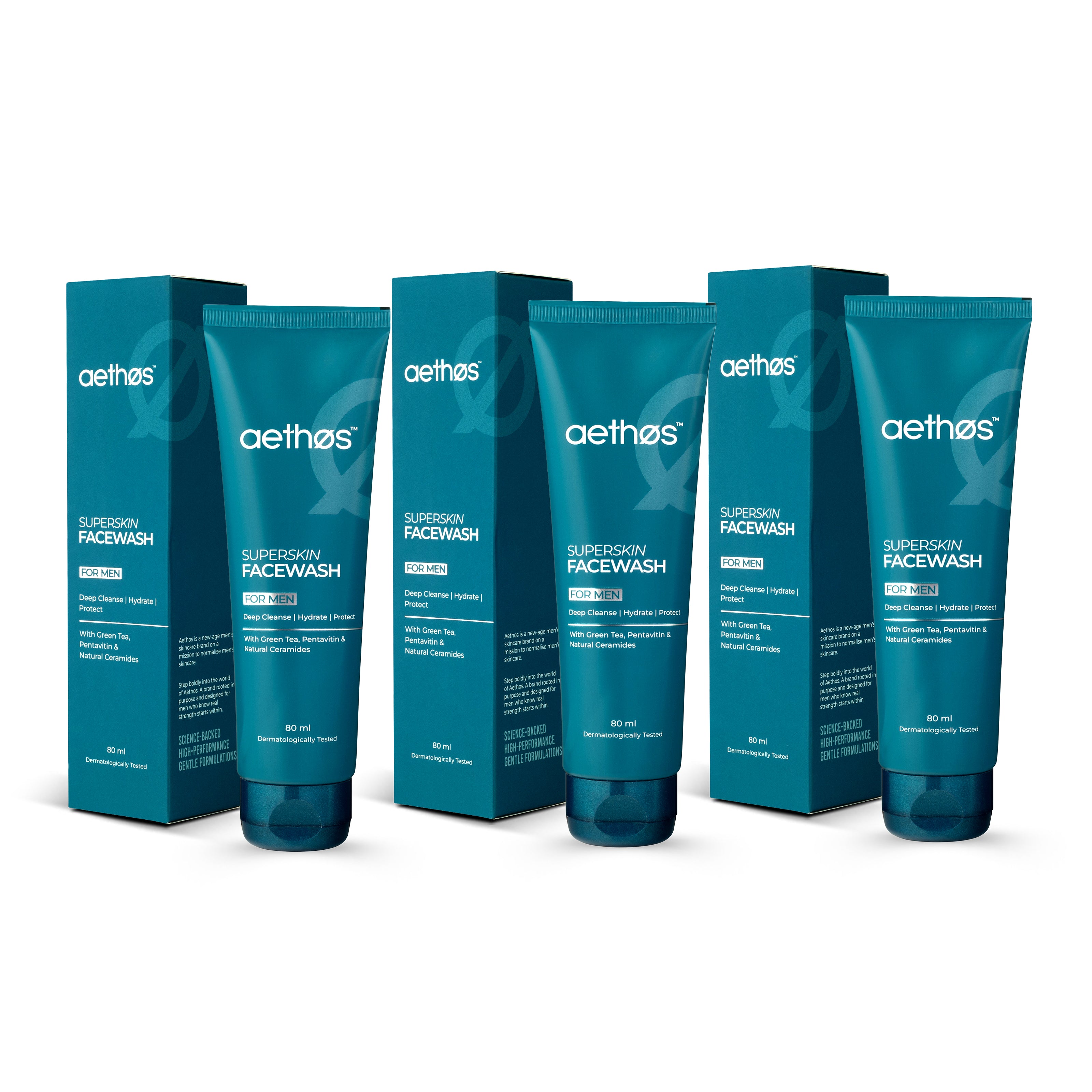 Aethos Superskin Facewash - Pack of 3